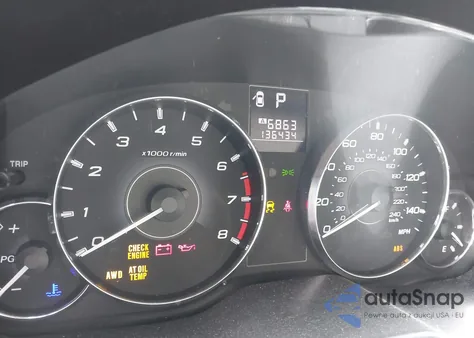 2012 Subaru Legacy 2.5I Premium из США, поврежденный, VIN 4S3BMBC69C3036720